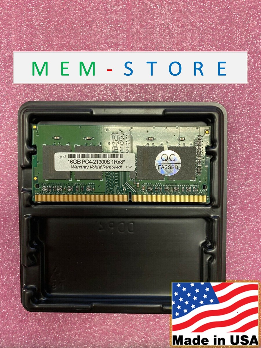 16GB DDR4-2666MHz SODIMM RAM KCP426SS8/16 Compatible Replacement