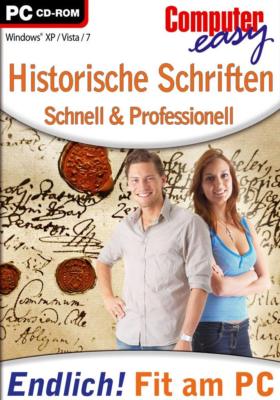 CD-ROM + Computer easy + Historische Schriften + Schnell & Professionell + Win 7