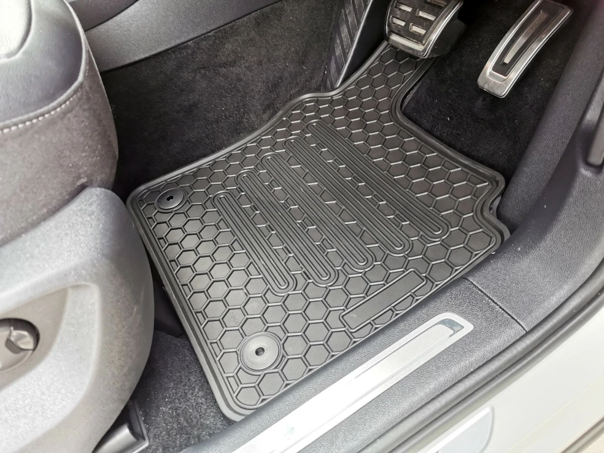 Rugged Rubber Floor Mats Tailored Heavy Duty for VW Tiguan 2017 23