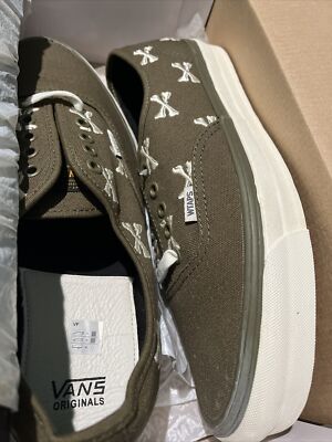 Vans olive 10.5 authentic wtaps