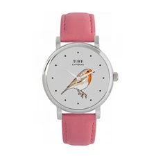 Toff London TLWS-28790 Ladies Robin Bird Watch
