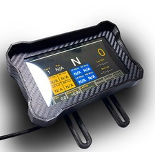 Simracing Dashboard 5" Touchscreen USB PC Carbon DASH Board Sim Racing Panel