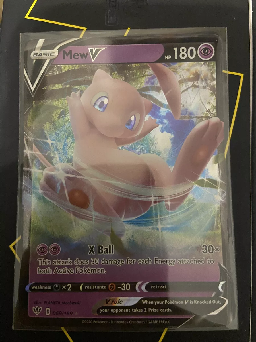 Mew V - Darkness Ablaze Pokémon card 069/189