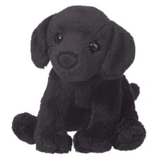 Douglas Cuddle Toys 5" Lucy The Black Lab #1556 Stuffed Animal Toy