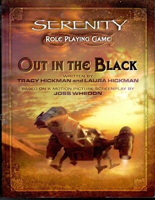 JDR RPG ROLE-PLAYING GAME / SERINITY RPG OUT IN THE BLACK