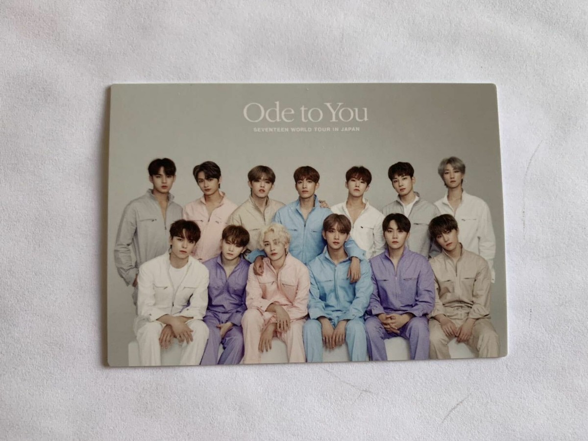 SEVENTEEN 2019 WORLD TOUR IN JAPAN 公式トレカ