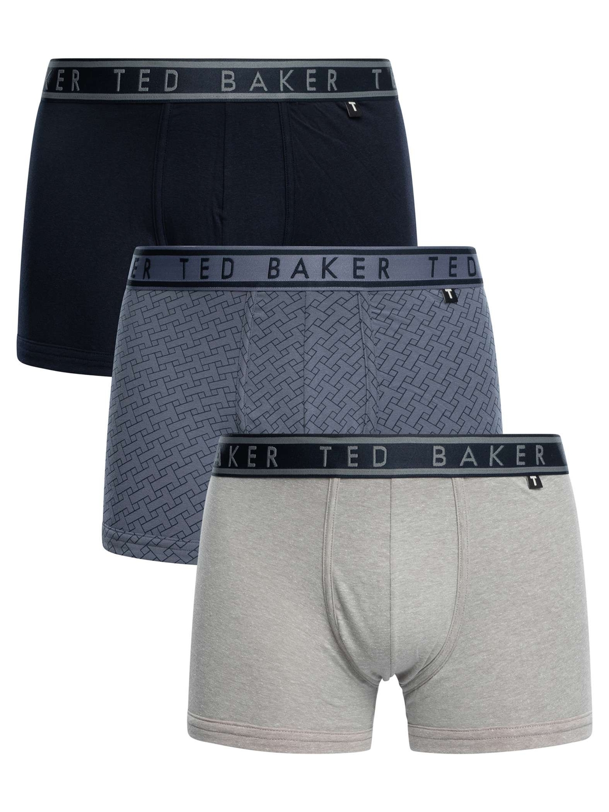 Мужские плавки Ted Baker из 3-х упаковок разноцветные 6390₽