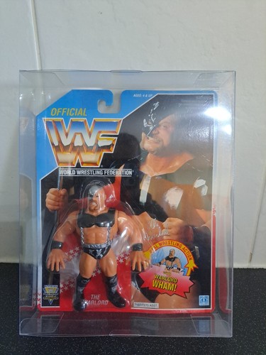 Official WWF, 1992 Hasbro The Warlord On Blue Card...