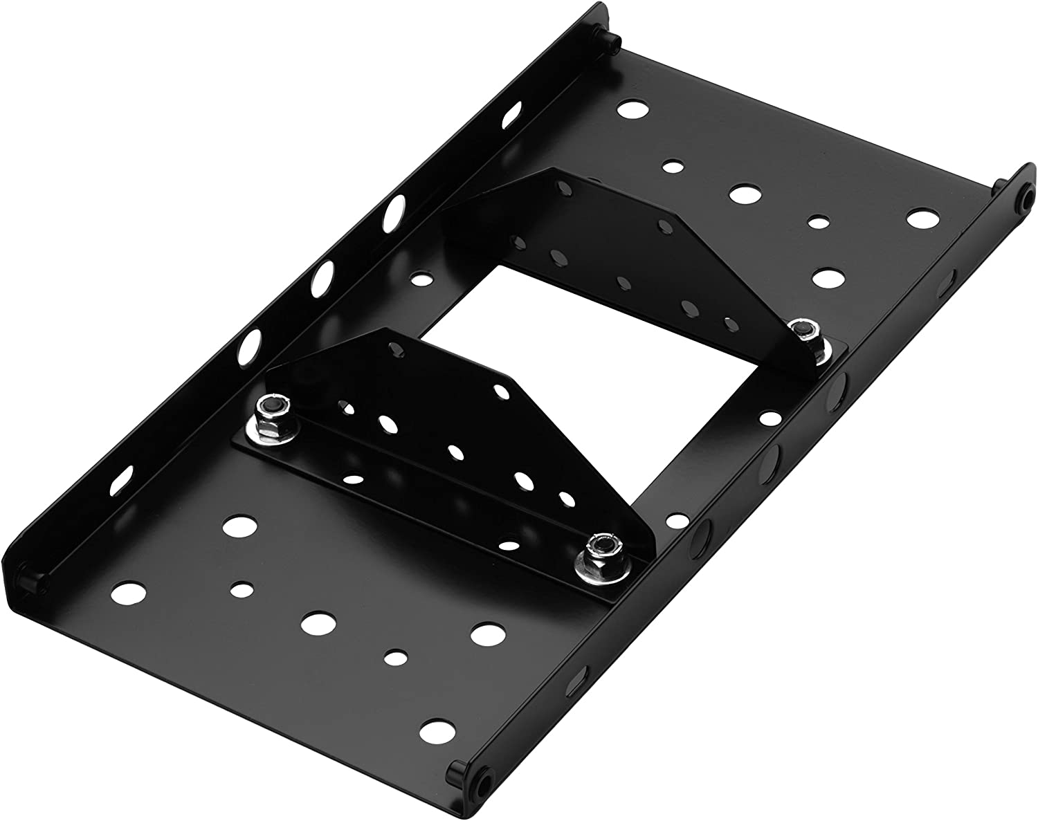 ARCHITECTURAL MAILBOXES 4X4 Steel 7540B10 Mailbox Adapter Plate, 4" X