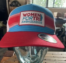 IRONMAN BOCO WOMEN FOR TRIATHLON AMBASSADOR KONA HAWAII TRUCKER HAT