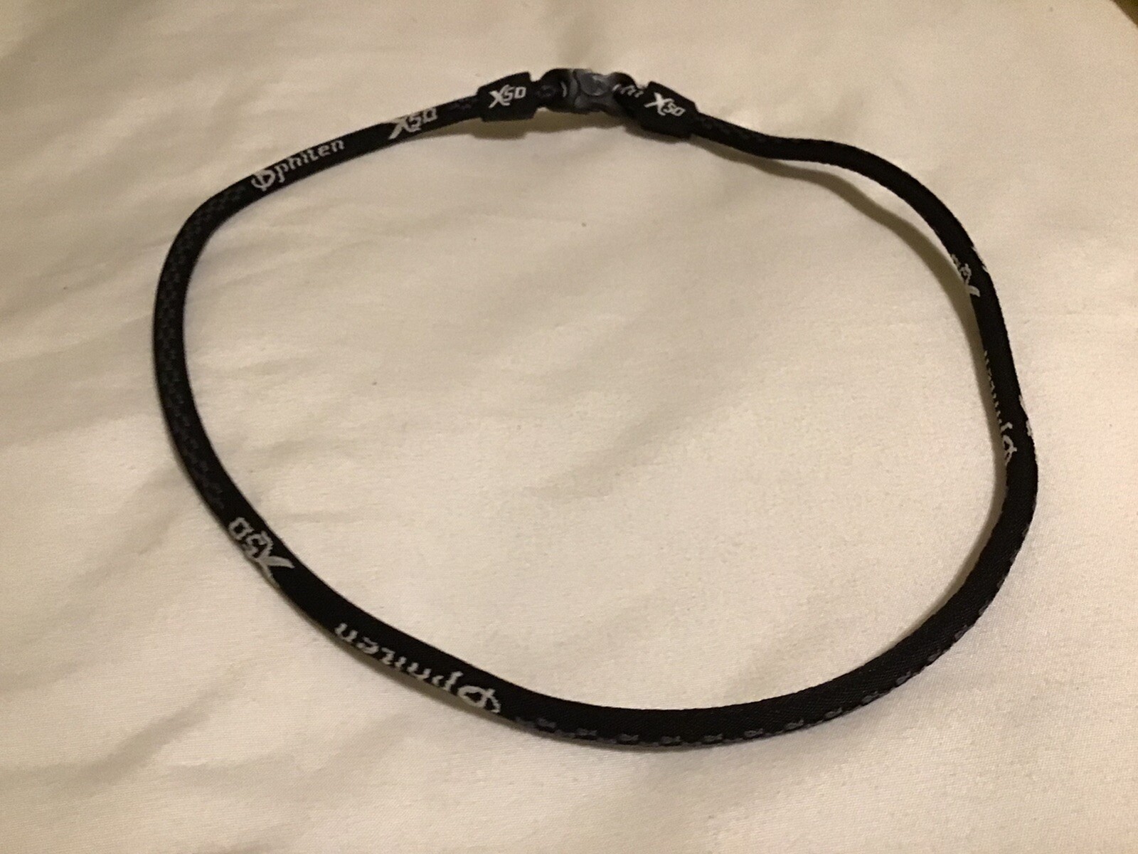 Phiten X50 Titanium Necklace Black 21" NEW eBay