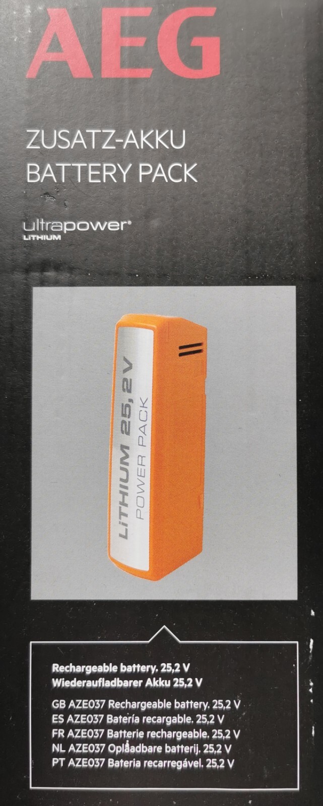 Electrolux 25,2V Lithium Ersatz Akku (140127175564) online kaufen  