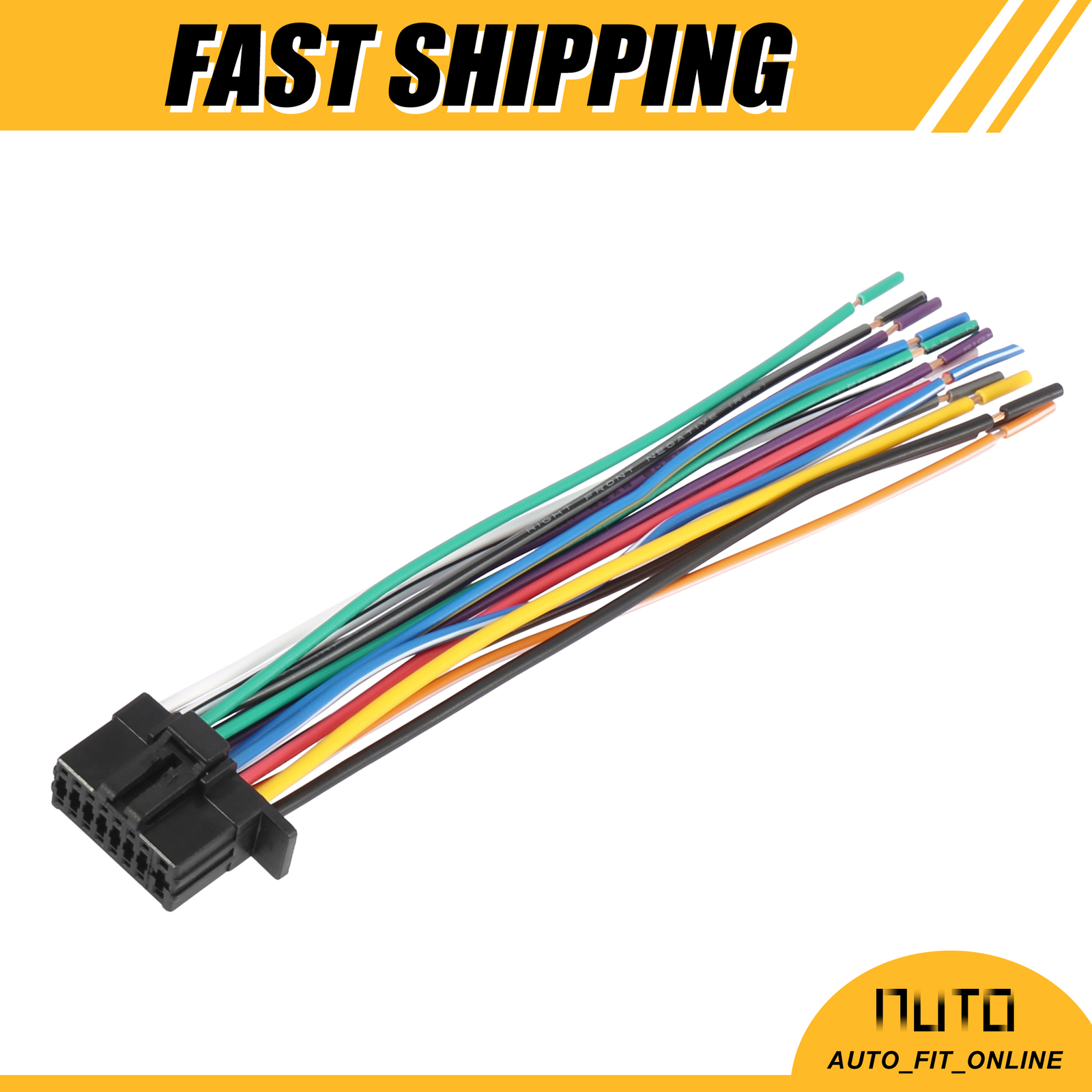 Cd Player Wiring Harness Wire Radio Adapter One Custom For Kenwood