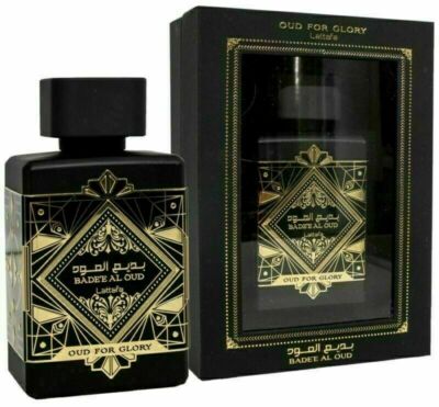 New Lattafa Oud For Glory Bade'e Al Oud Lattafa EDP 100ml 3.4oz Unisex Original