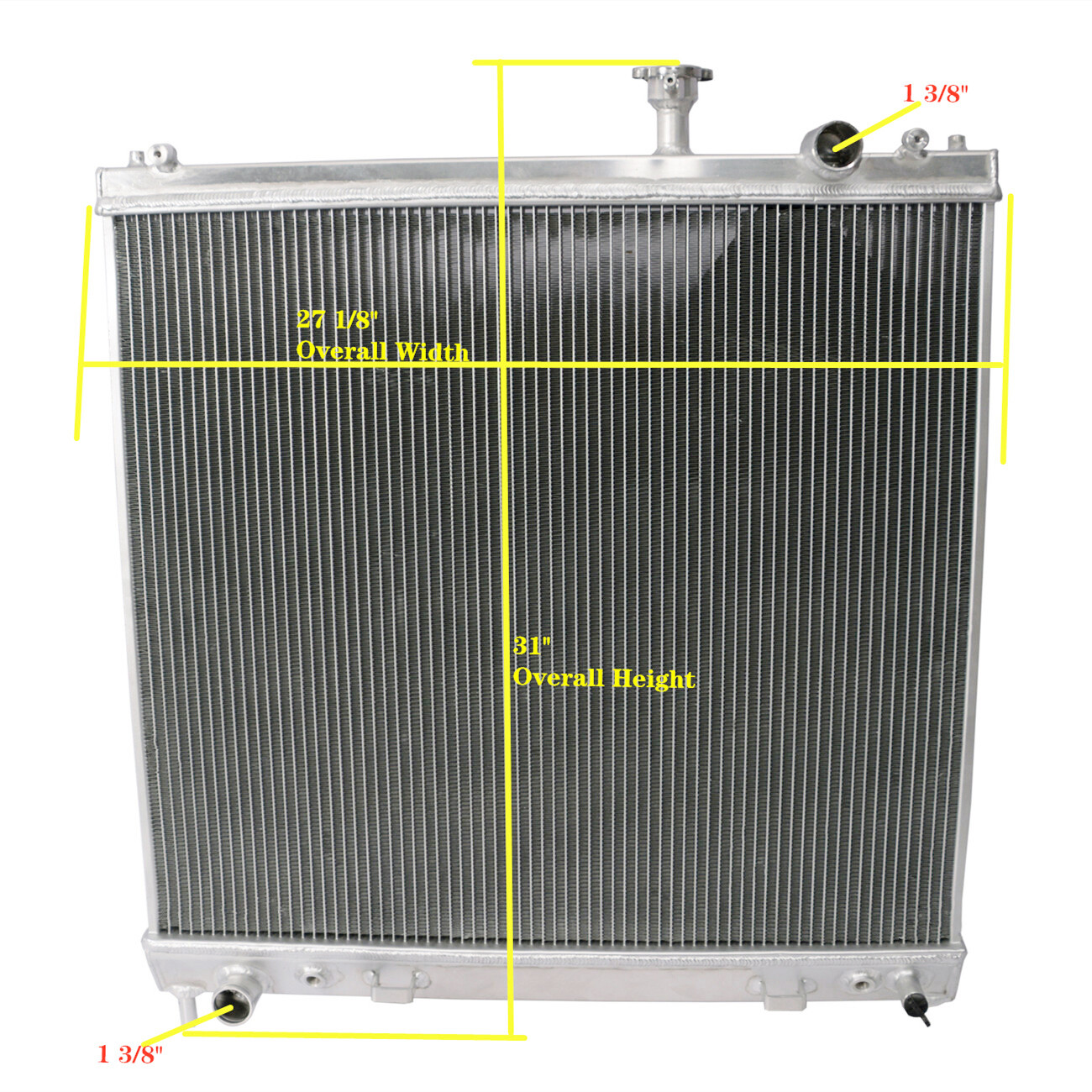 2Rows Aluminum Radiator For 2005-2015 Nissan Armada V8 5.6L DPI2691 | eBay
