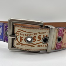 vintage fossil belt