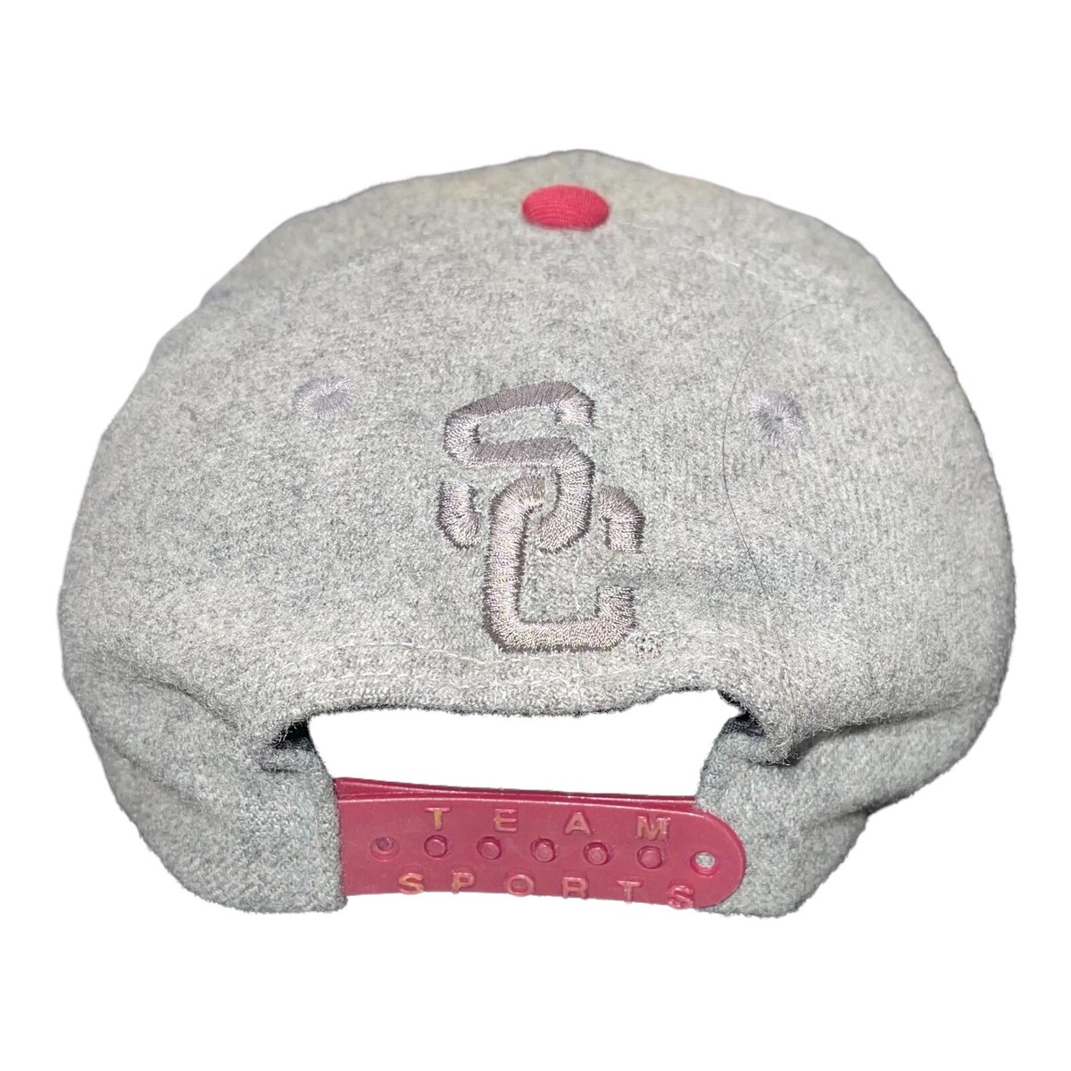 Vintage 90s Nike USC Trojans hat Nike Team Cap Snapback Wool Blend