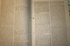 Papier blatt doppelseite 19 juli 1944 berlin V1 vintage 2wk MG