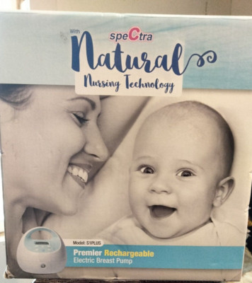 NEW Spectra Natural Nursery Technology S1Plus Double Electric Breast Pump SEALED