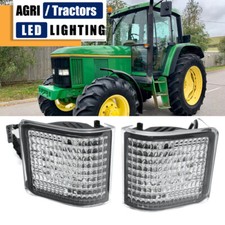 Pair Led Corner Tractor Lights For John Deere 6600, 6610, 6800, 6810, 6900, 6910