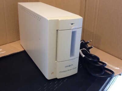 MINOLTA F-2400 DIMAGE SCAN DUAL FILM SEITENSCANNER + Netzteil