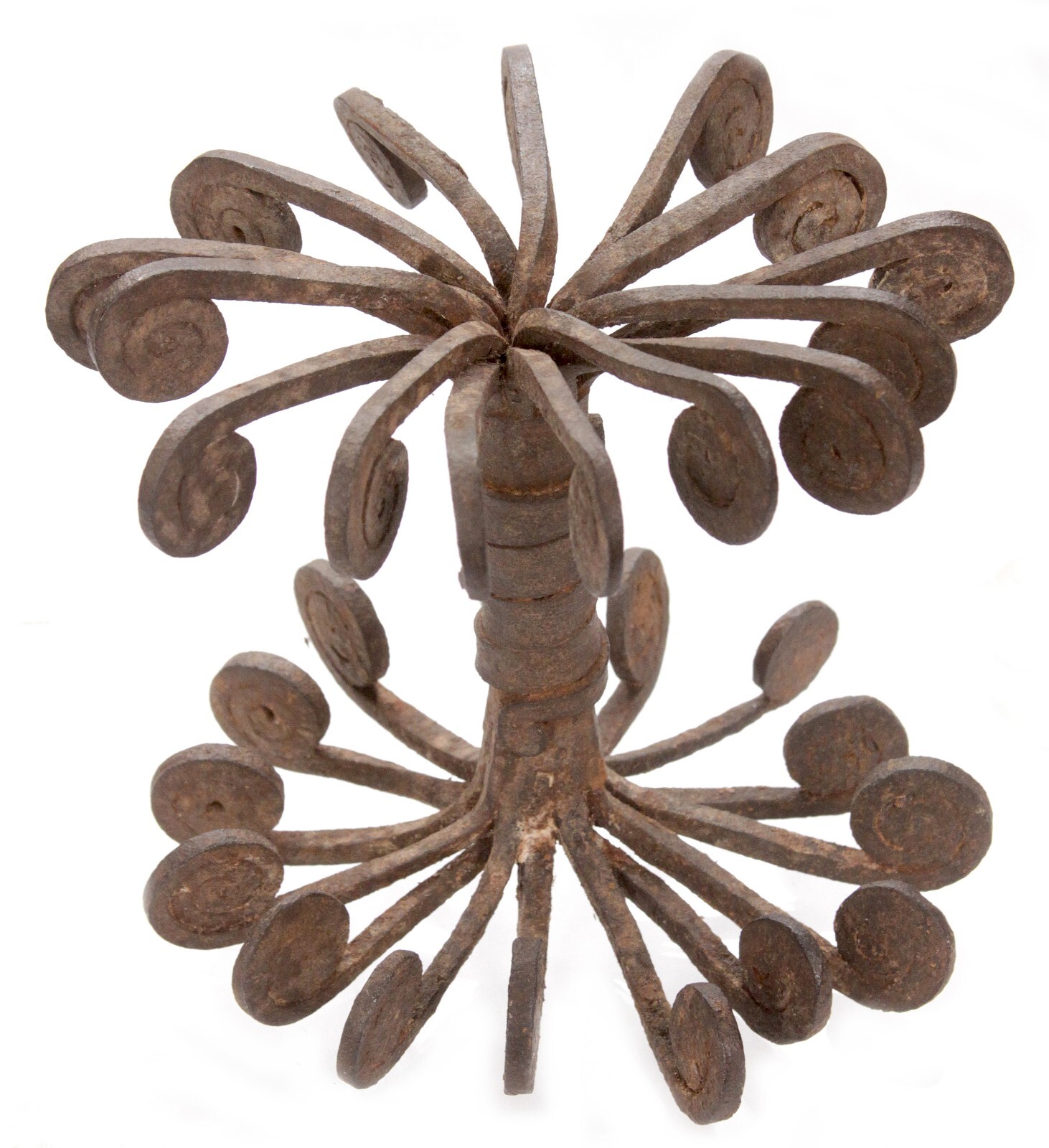 Antique Vintage African Iron Currency Bundle Kirdi Matakam Ethnographic Art Old