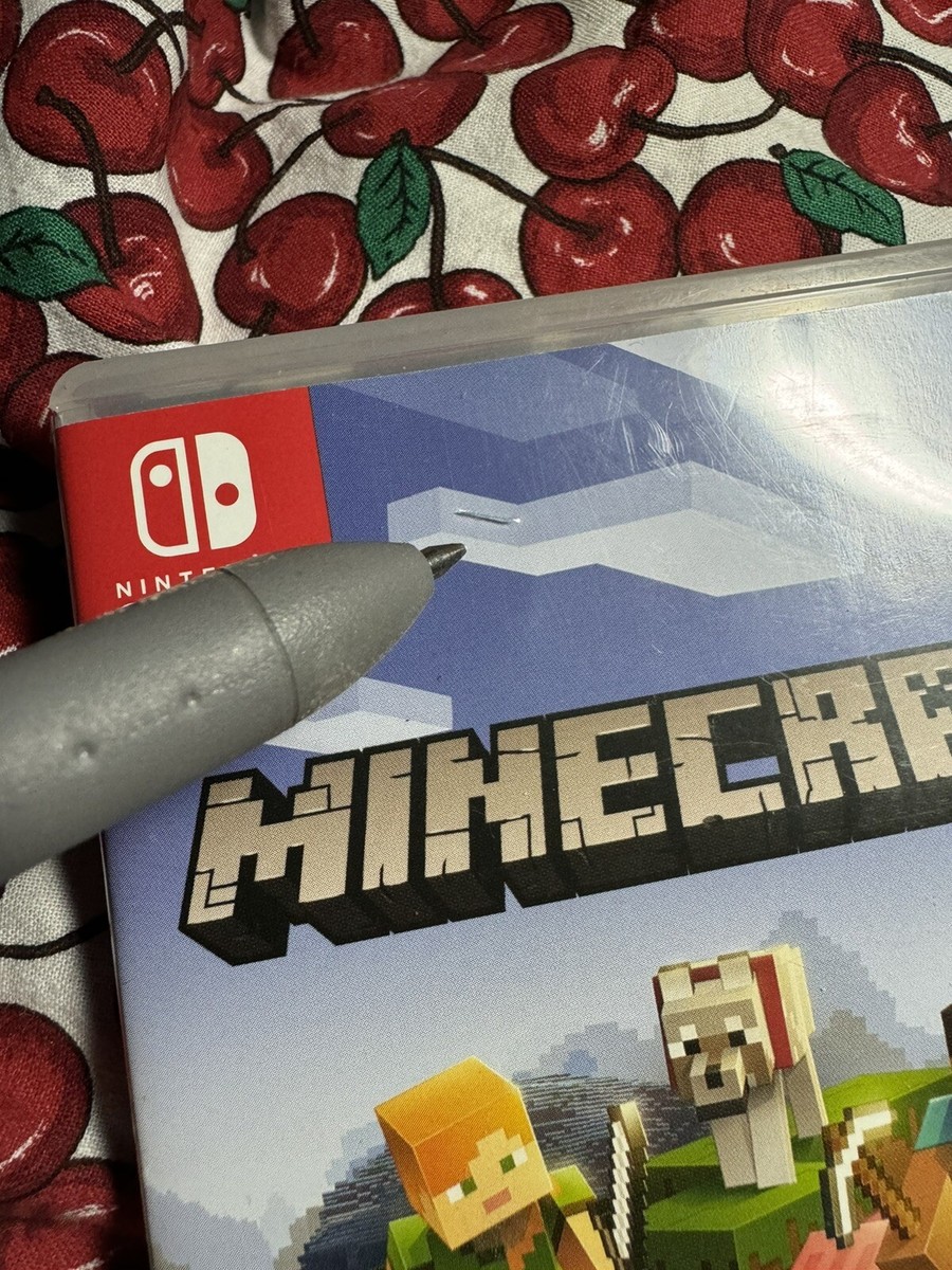Minecraft Nintendo Switch Replacement Case ONLY - NO GAME | eBay