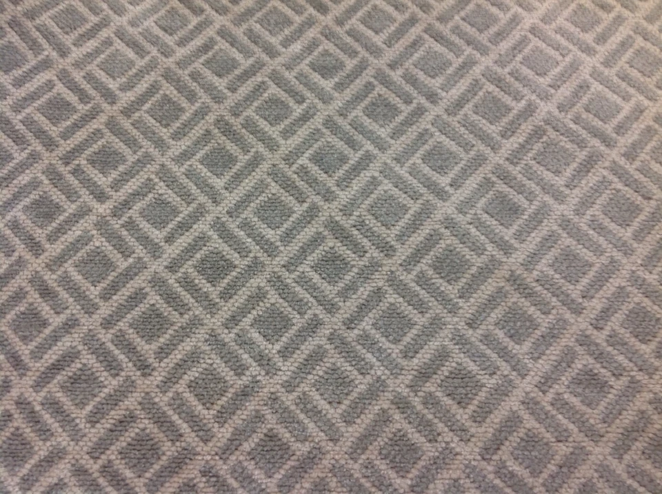 Tela de tapicería de celosía geométrica Anna French - Donatella / Gris 6,75 yardas AW2571 Foto 2 de 3