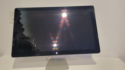 Apple Thunderbolt Display 27'' A1407 LCD Monitor For Parts / Repair   Cracked Gla