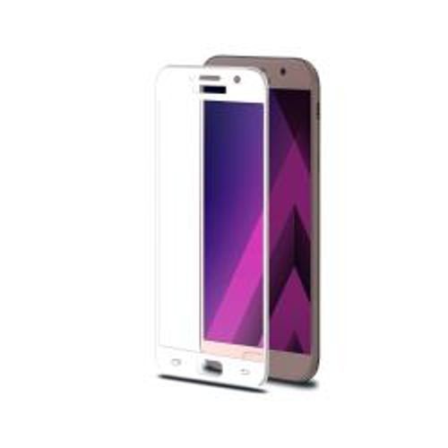 Celly Bianco/Trasparente 3D Glass Pellicola Proteggischermo Samsung 1 Pz (1 Pz., Samsung Galaxy A3 (2017)), Pellicola Protettiva Smartphone, - Immagine 2