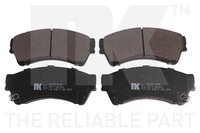 Bremsbelagsatz Scheibenbremse NK 223255 FüR GH Mazda Sport MZR Ghefp GH10F Ghefs