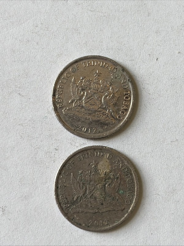 2012 Trinidad and Tobago Coins-10 Cents-Circulated