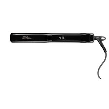 Style 1" Ceramic Flat Iron, Adjustable Heat Settings, for Straightening  Curli