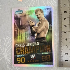 CHRIS JERICO Champion - WRESTLING Card CATCH WWE TOPPS SLAM ATTAX evo 2008
