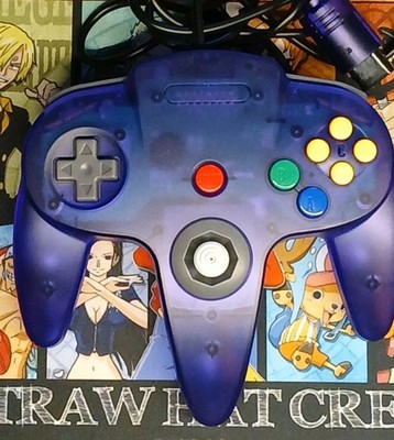 Nintendo 64 Wired Controller Purple  for Nintendo 64