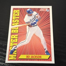 Bo Jackson 1991 Score  #692. Kansas City Royals