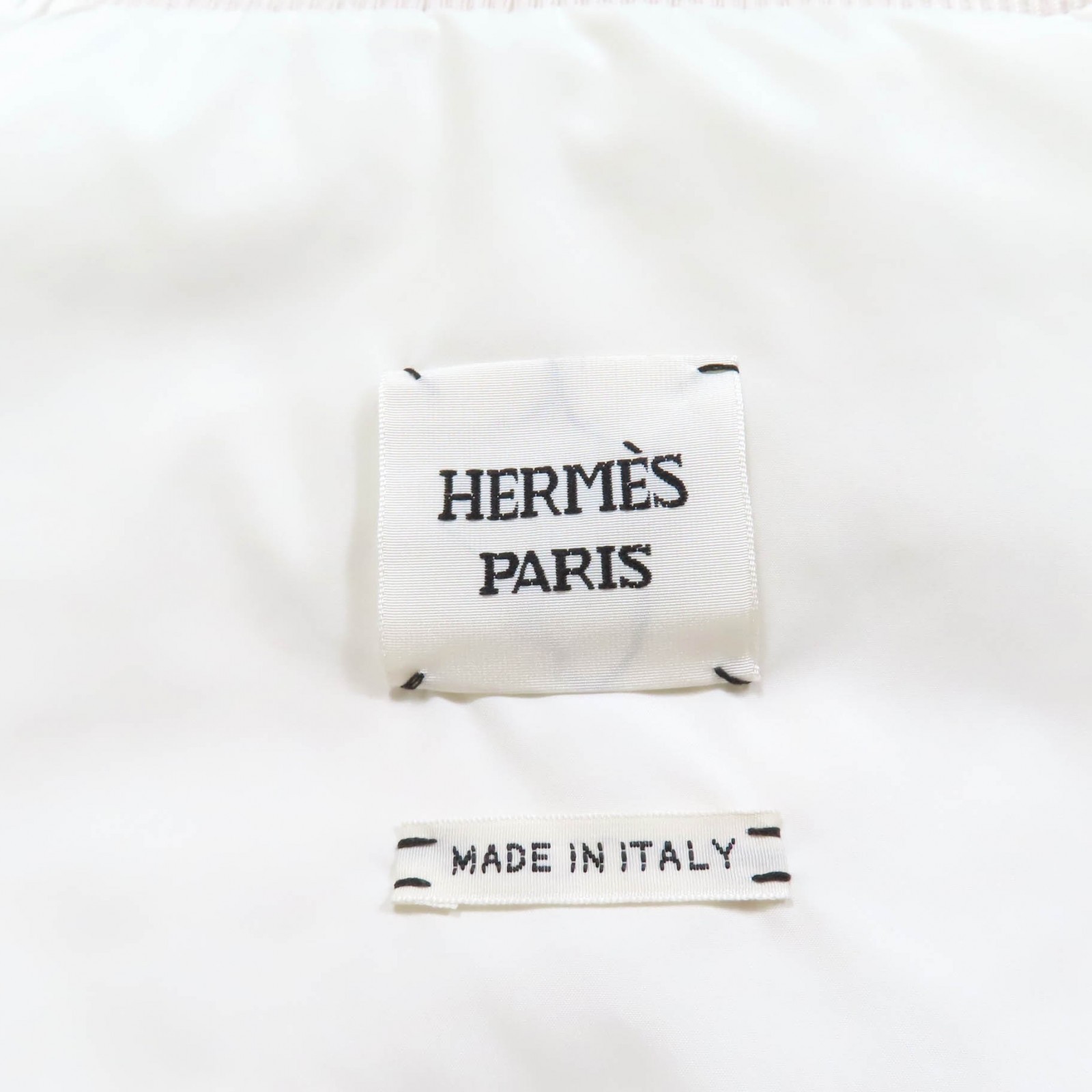 Pristine HERMES Down vest Blanc polyester Women 3… - image 10