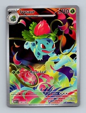 Ivysaur 134/132 Illustration Rare Mega Evolution Pokemon Holo Near Mint on eBay