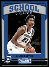 2017 Panini Contenders Draft Picks #14 Justin Patton School Colors