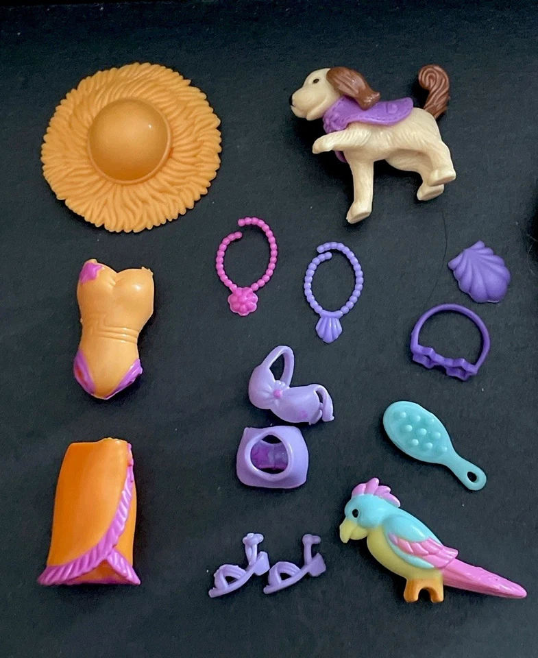 Polly Pocket Wild Waves Shipwreck Cove Play Set~ 4 Dolls, Incomplete - Image 3 of 3