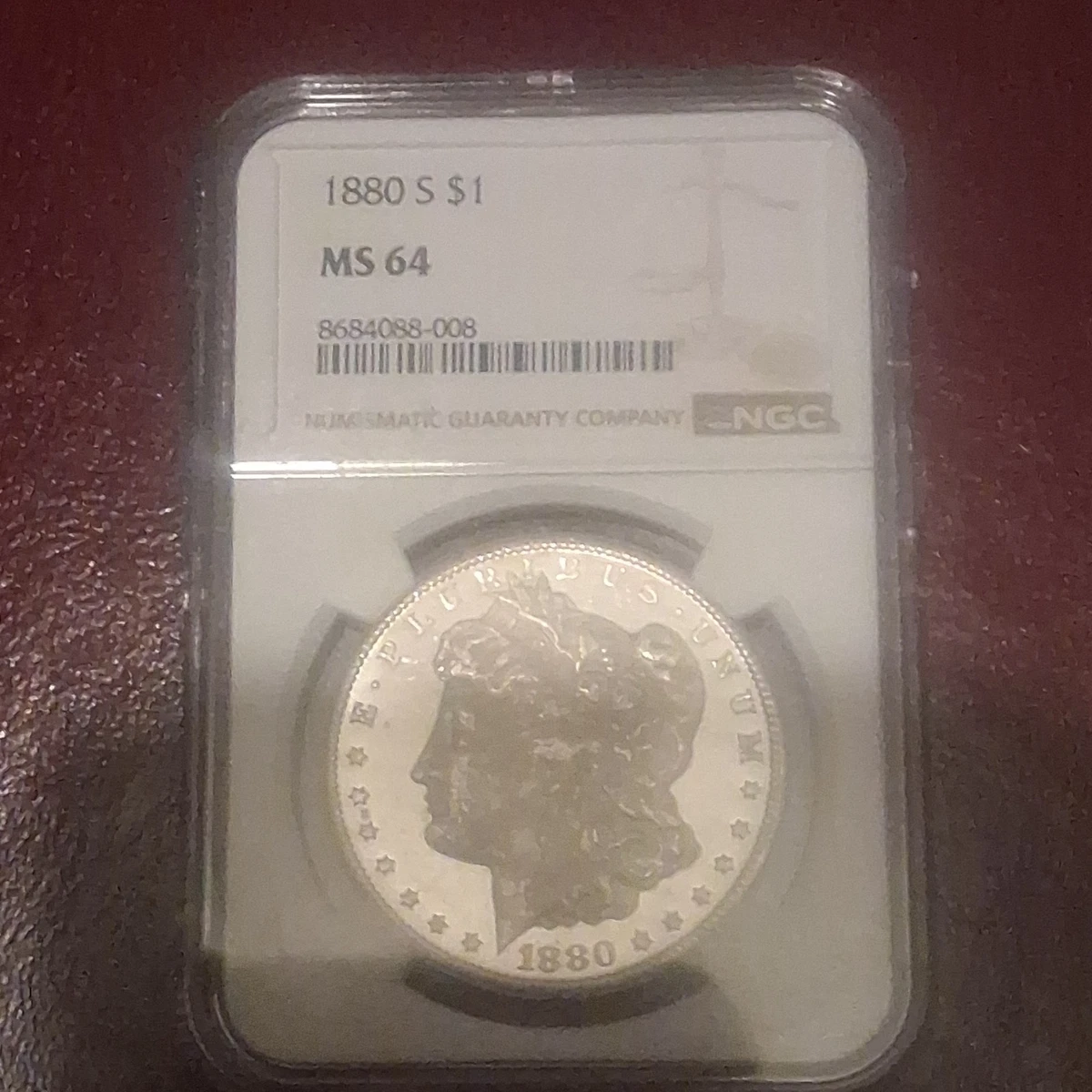 MS 64 Graded 1880 Year Morgan US Dollars (1878-1921) for sale | eBay
