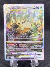 Leafeon VSTAR GG35/GG70 SWSH: Crown Zenith: Galarian Gallery Holo on eBay