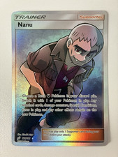Pokémon TCG Nanu 179/181 SM Team Up Holo Full Art Ultra Rare EN NM on eBay