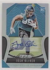 2019 Panini Prizm Rookies Silver Prizm Auto Josh Oliver #371 Auto jc3