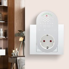 16A Smart WiFi Thermostat Plug Outlet Auto Adjustable Wireless Plug In Tempe NEW