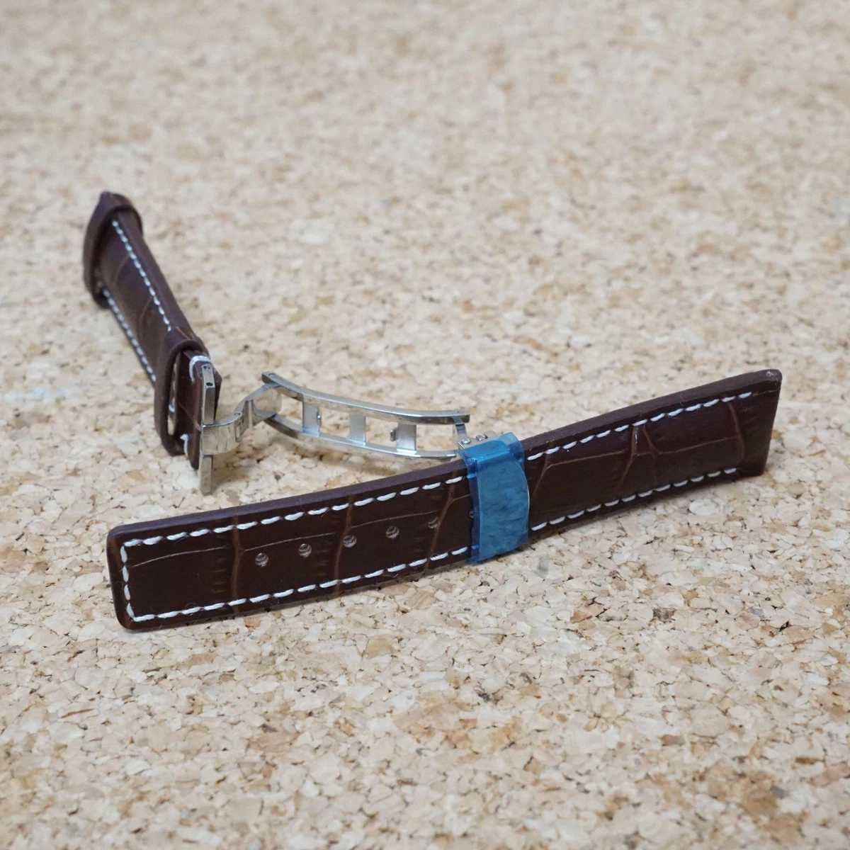 Breitling Crocodile Strap for sale - eBay