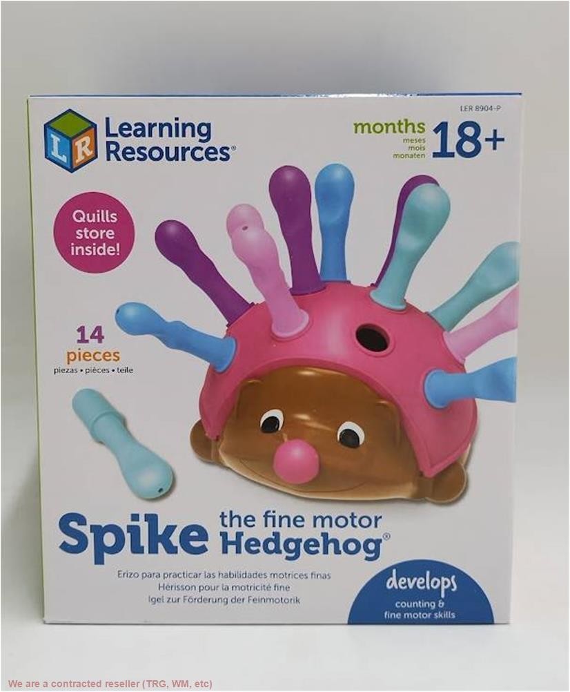 Learning Resources Spike The Fine Motor Hedgehog Pink