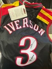 Allen Iverson Signed Mitchell & Ness Basketball Jersey AUTO