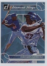 2023 Panini Donruss Diamond Kings Holo Carolina Blue Vladimir Guerrero HOF 5w0