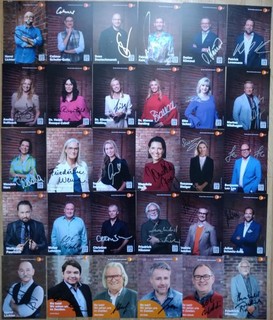 Bares für Rares original handsignierte Autogrammkarten ZDF Horst Lichter